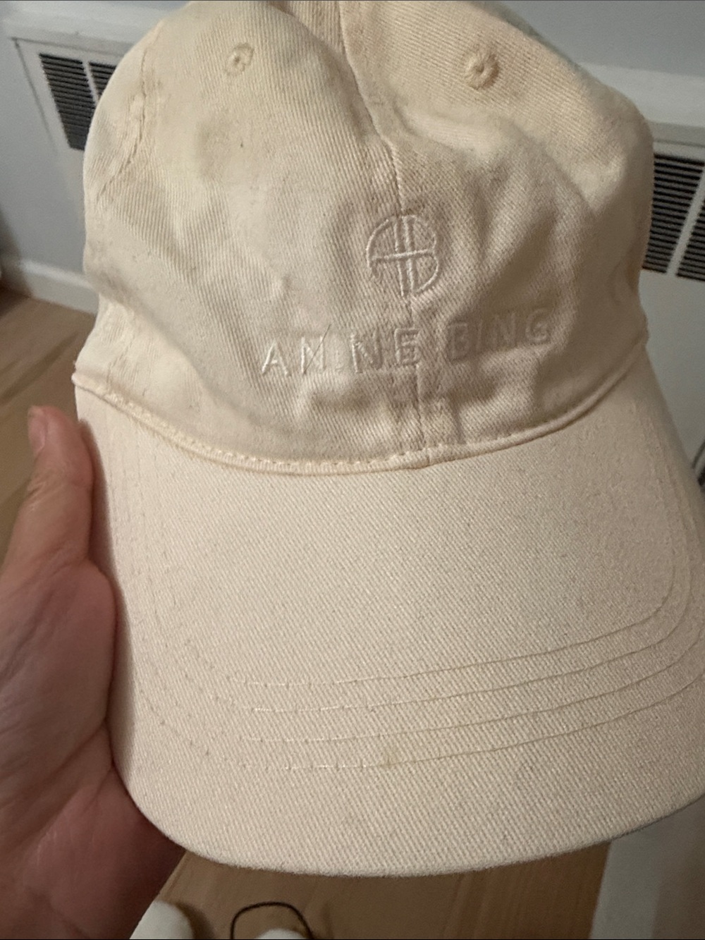 Annie Bing Beige hat
